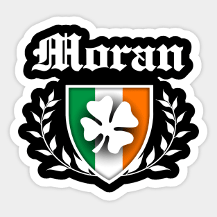 Moran Shamrock Crest Sticker